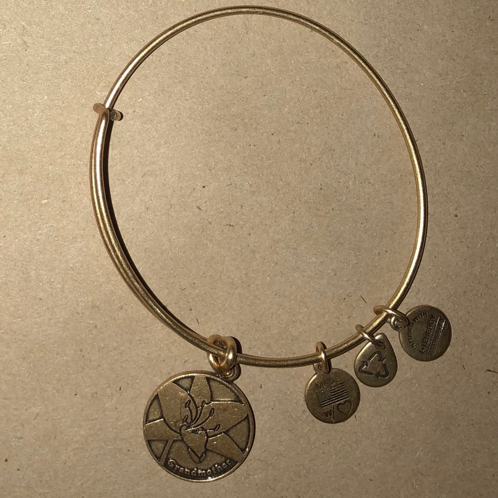 Gold Grandmother Alex and Ani bracelet
